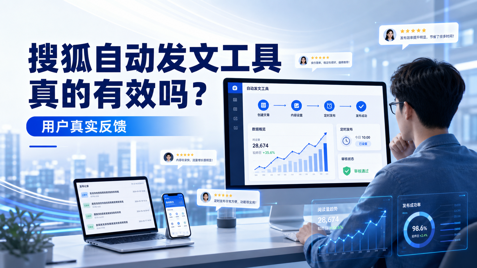 搜狐自动发文工具真的有效吗？九江用户的真实反馈